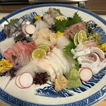 地魚造り盛り合わせ