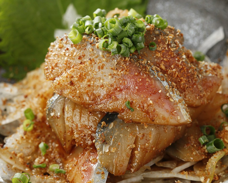 博多名物　胡麻サバ！