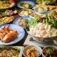 アレルギーなどございましたら、お料理内容変更致します。
お気軽にスタッフまでお伝え下さいませ。
もつ鍋は4名から6名様で1台となります。（分量は人数により変わります）
7名様以上は2台となり、お出汁の味を分けて頂く事も可能です。

＜営業時間＞
ランチ営業【月～金】11:30～13:45(L.O)売切れ次第終了
夜　営業【月～金】17:00～23:00(L.O.22:00)
　
1月より土曜日営業致します。

定休日：土・日・祝