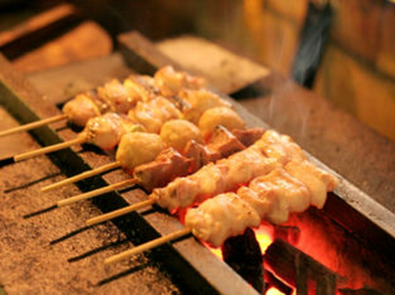 炭火焼の本格串焼
