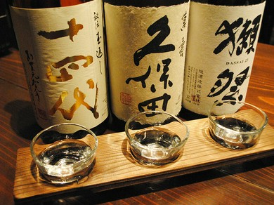 時期により違う味を楽しめる日本酒や焼酎