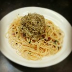 塩辛クリームパスタ