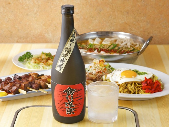 焼酎にこだわっている