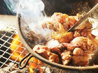七輪炭火焼きをメインとしたコース
クーポン利用で税込4000円、飲み放題付き税込5500円でご利用できます！