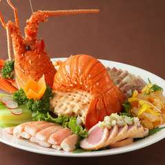 海老とハマグリの紹興酒炒め