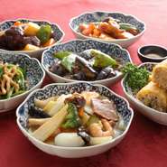 6種類から2種類選べるランチ

セット内容
◆選べる2品
◆点心3種
◆ライス
◆サラダ

6種類から2種類をお選びいただけます
1青椒肉絲
2糖醋丸子
3麻婆茄子
4酢豚
5春巻き
6八宝菜

ランチ費用の中から一部寄付