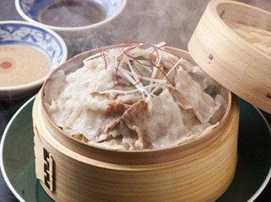 豚肉のセイロ蒸し