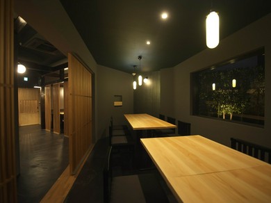 さまざまな半個室があります