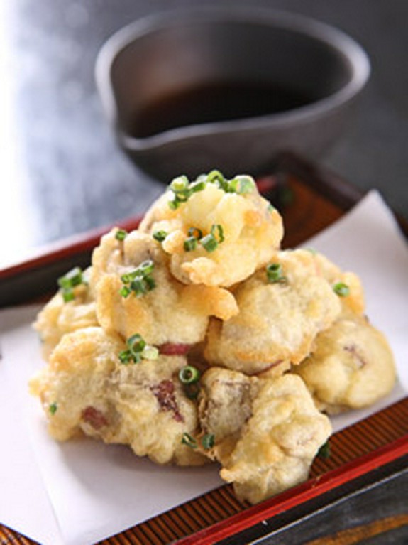 レバーの天ぷら