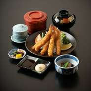 海老フライ定食