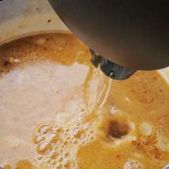 つけめんの〆には“スープ割り”もお忘れなく♪