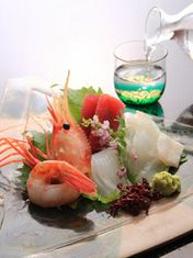 日本料理、地产酒 青木