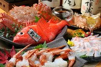 【北海道の豪華食材】網走産キンキと道産毛蟹の特別コース　※お料理のみ　16500円