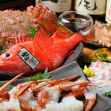 北海道の味覚キンキと毛蟹のしゃぶしゃぶ　16500円