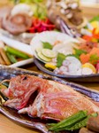 幻の高級魚クエと北海道網走産釣りキンキの両方をしゃぶしゃぶで味わえる贅沢コース！