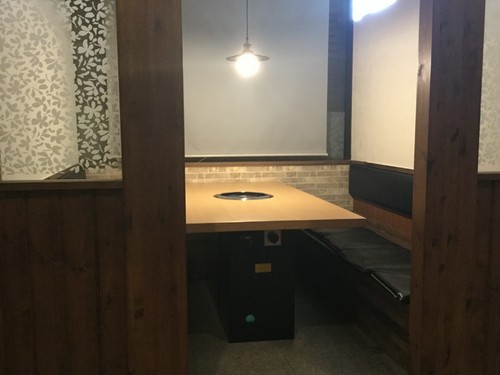 9名様までお座りになれます。