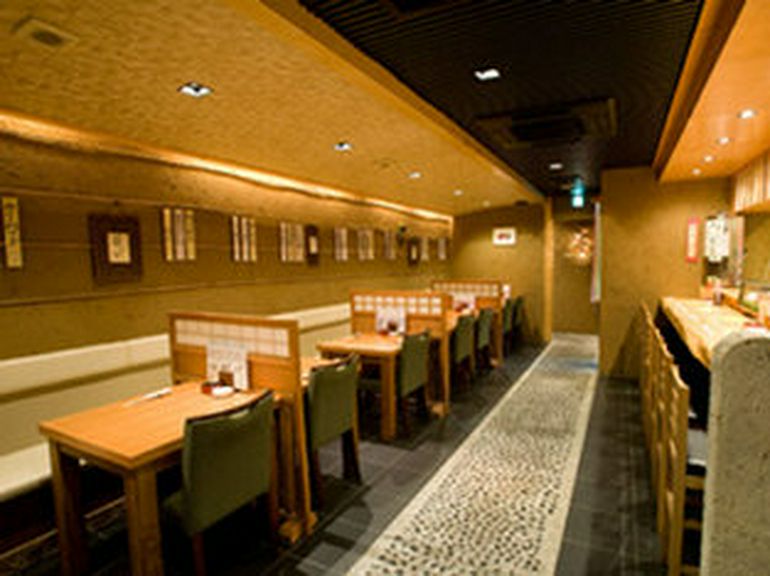 和の情緒漂う店内