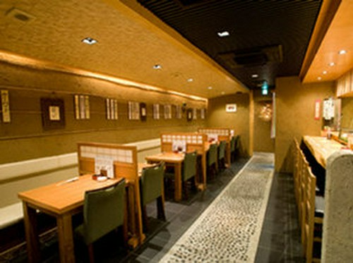 和の情緒漂う店内