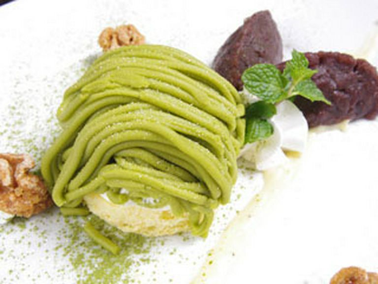 抹茶のモンブラン