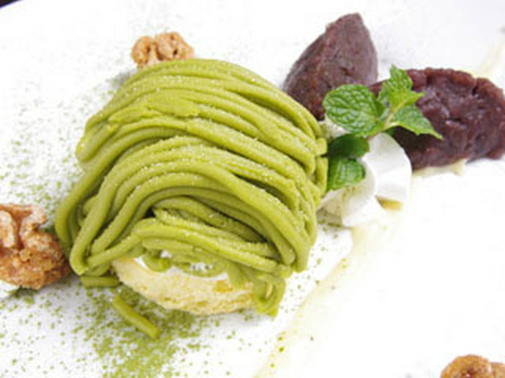 抹茶のモンブラン