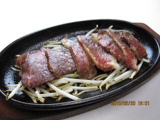 飛騨牛特上カルビ焼き