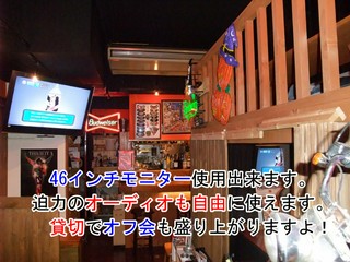 貸切パーティーの予約承ります。2・3次会お披露目会、各種