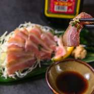 沖縄では、古くから祝いの席で振る舞われていた【ヒージャー(ヤギ)料理】刺身だけでなく、珍しい調理法と共にお楽しみ頂けます。
