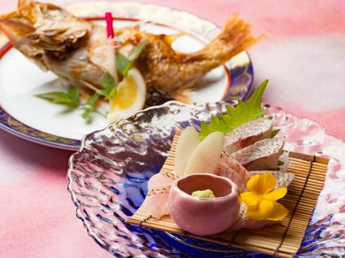 のど黒会席（要予約）4月～10月