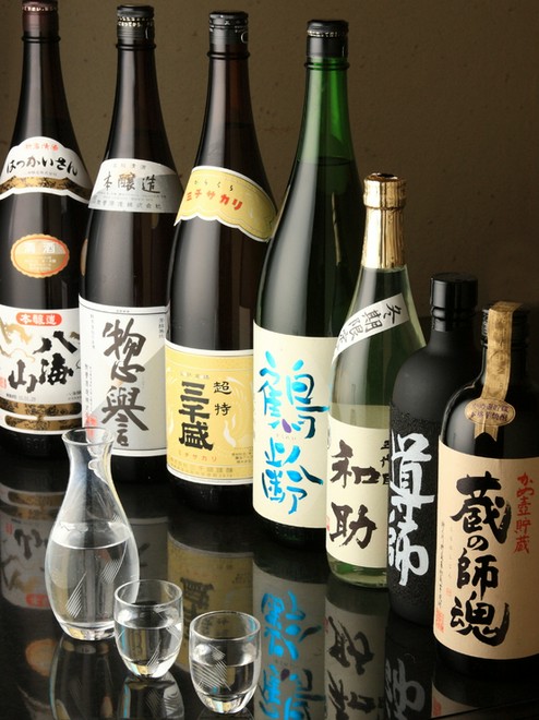 日本酒にこだわっている