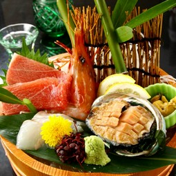 特上刺身盛合せ