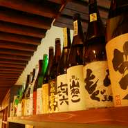 種類豊富なお酒をご用意しています。
