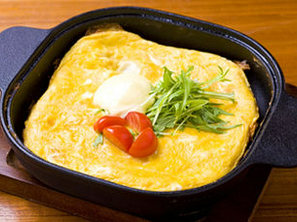 ふわふわ鉄鍋玉子焼