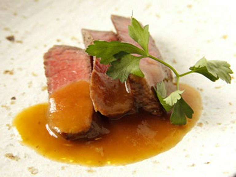 牛ヒレ肉のステーキ