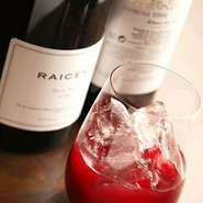 赤ワインのフルーツ漬け