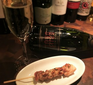 『鶏串』×『ドゥーシェ・シュバリエ（ブリュ）』
