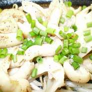 ホルモン鉄板焼き