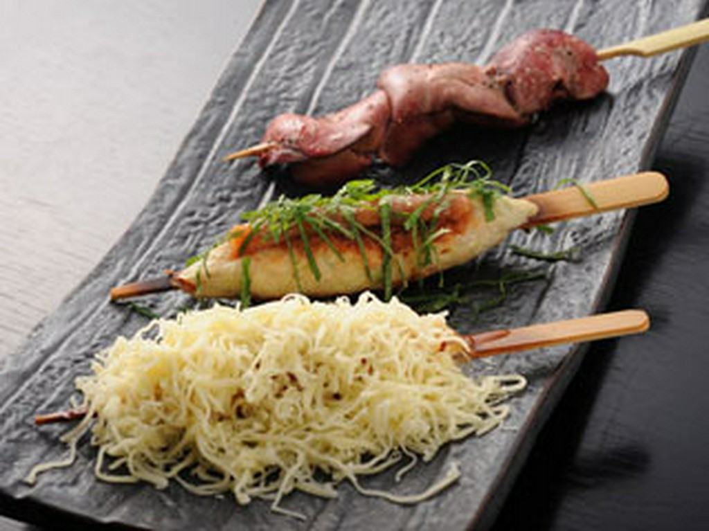 こだわり素材を使用した自慢の串焼き！