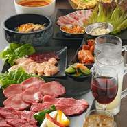 各種ご宴会も平一郎焼肉にお任せください！3000円からのご宴会メニューもボリュームたっぷりでご奉仕中！飲み放題プランもございます！ぜひご参考までにご連絡ください！
