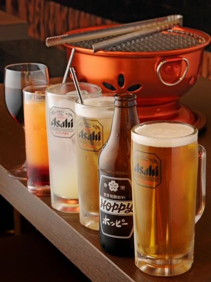 ビール・マッコリ・焼酎等各種取り揃えております。