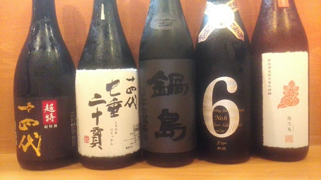日本酒にこだわっている