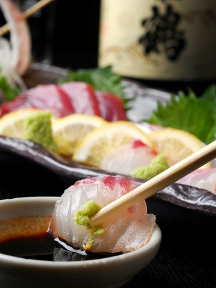 旬の鮮魚に舌鼓！