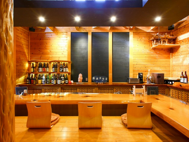 カウンター席がある