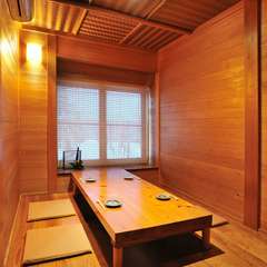 檜の部屋（6名様）ほか杉・桐・松の部屋をご用意しています