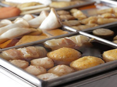 特製のだしで煮込んだ＜おでん＞500円食べ放題