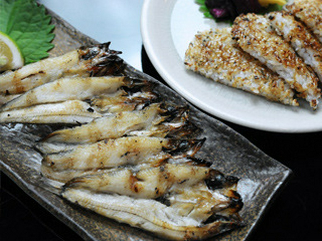 いわきといえば「目光」、そして京さかオリジナルの「おこげ」