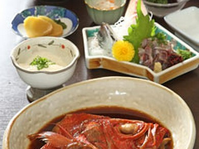 金目鯛の煮付けご膳