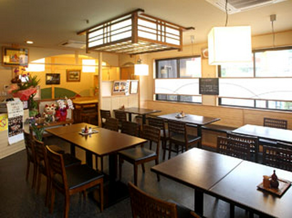 店内はバリアフリーです。