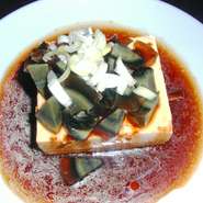 ピータンと豆腐サラダ