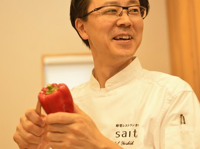 第2回「濱の鉄人」で優勝経験のある、斉藤オーナーシェフ