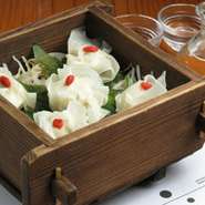 新鮮な鯛をすり身にし一つ一つ丁寧に仕上げた一品